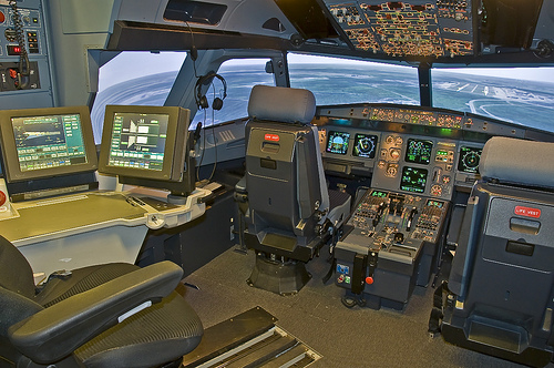 A320 FFS Cockpit